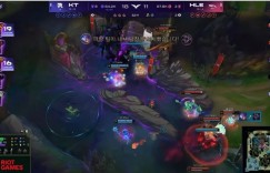 【沙巴娱乐】🎮这阵容太脆了呀！FenRir芸阿娜团战输出爆炸 KT先斩T1再破HLE